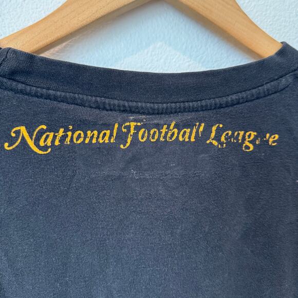 Vintage Green Bay Packers T-Shirt "1921" NFL Football Black Team Apparel Tee Med - Picture 7 of 8